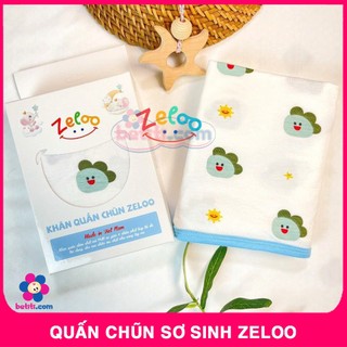 Quấn Chũn Cho Bé Sơ Sinh, Chất Vải Petit Mềm Mại Co Giãn 4 Chiều Cao Cấp Chính Hãng Zeloo
