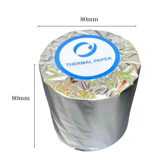 Giấy in nhiệt / Bill /Hóa Đơn k80mm khổ giấy 80 mm =>  K80x80 K80x60 K80x65