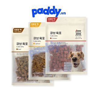 Snack Cho Chó Viên Thịt Bowwow Cube Jerky