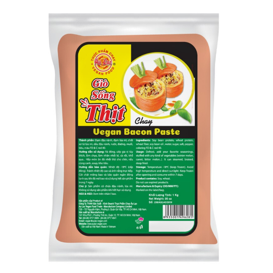 Giò Sống Thịt Chay Âu Lạc 1Kg