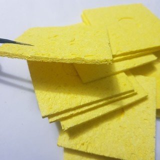 Set 5/10/50 miếng bọt biển vệ sinh mũi hàn 35x50mm