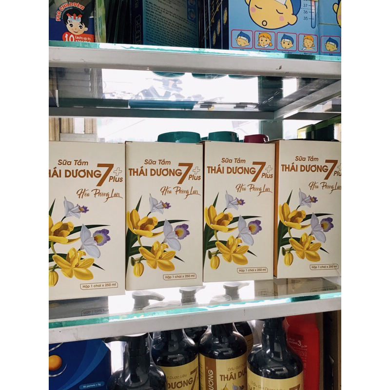 Dầu gội dược liệu Thái Dương 7 plus 250ml , 480ml- Sao Thái Dương