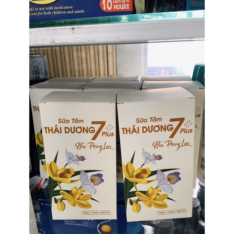 Dầu gội dược liệu Thái Dương 7 plus 250ml , 480ml- Sao Thái Dương