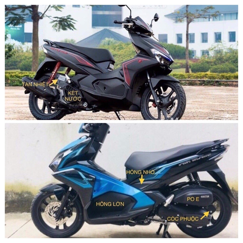 ỐP TAY DẮT SAU  DÙNG CHO ĐỜI XE  AB 2016 2017 2018 2019 CACBON