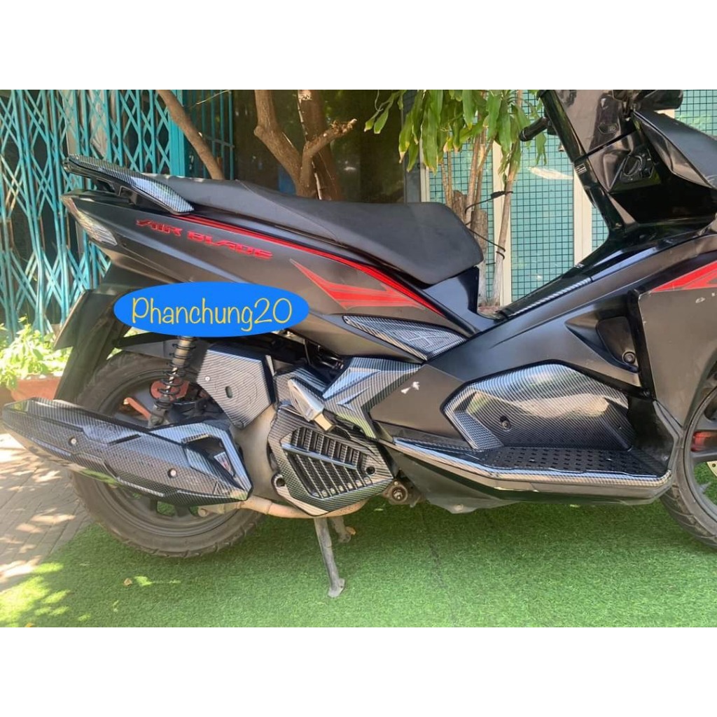 ỐP TAY DẮT SAU  DÙNG CHO ĐỜI XE  AB 2016 2017 2018 2019 CACBON