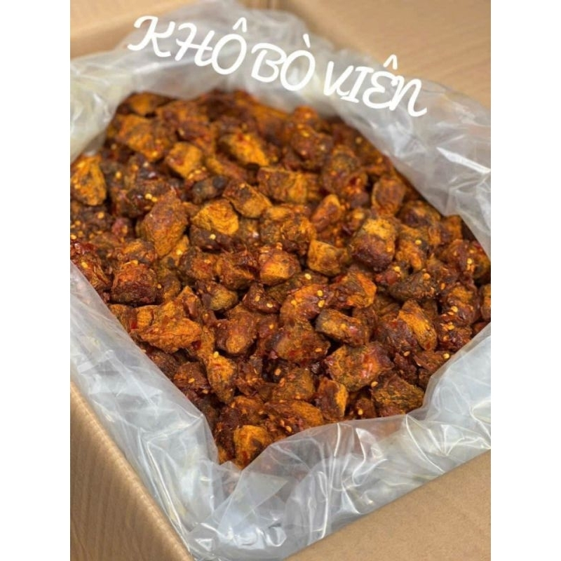 Khô Bò Viên Tây Nguyên Loại 1 Thơm Ngon Hũ 300 gam Sài Gòn Đặc Sản