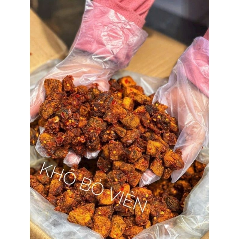 Khô Bò Viên Tây Nguyên Loại 1 Thơm Ngon Hũ 300 gam Sài Gòn Đặc Sản