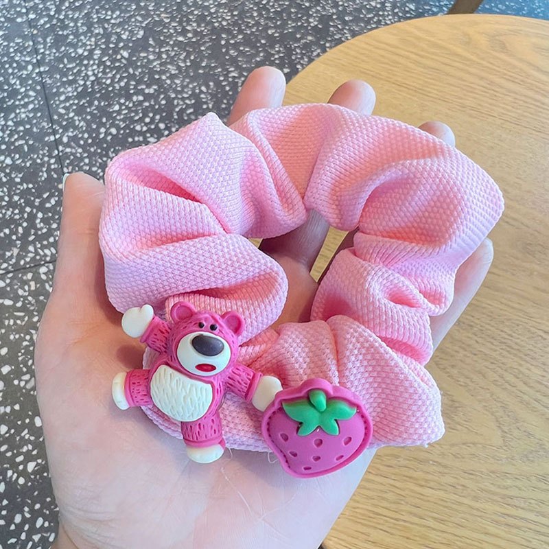 Thun buộc tóc Gấu dâu Lotso đáng iu