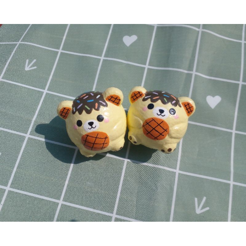 Squishy handmade yummy bear tròn