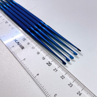 Dao phẫu thuật , Dung cụ gọt sụn 2 đầu lớn nhỏ Full Blue