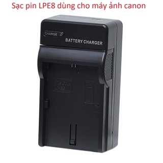 Bộ sạc pin lp-e8 dùng cho máy ảnh canon eos 550d 600d 650d 700d / kiss x4 x5 x6i / rebel t2i t3i t4i t5i camera