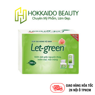 Giấy vệ sinh đa năng Let Green 700 tờ