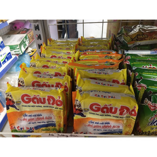 cháo ăn liền gấu đỏ