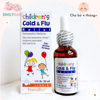 Siro ho children’s cold & flu 30ml mỹ