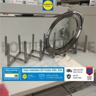 Ikea giá inox úp gác vung nồi variera ikea