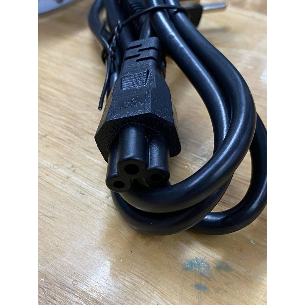 Dây nguồn laptop, cáp nguồn laptop, Chuẩn 2 chấu như hình, dây zin