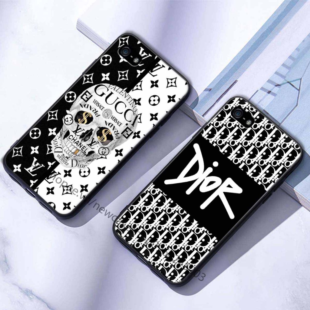 Ốp lưng Iphone 5 / 5S / 5SE bộ hình thương hiệu thời trang cao cấp cạnh viền vuông bảo vệ camera