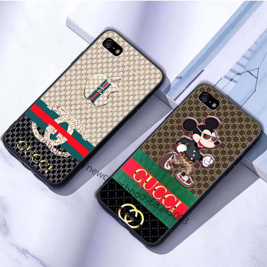 Ốp lưng Iphone 5 / 5S / 5SE bộ hình thương hiệu thời trang cao cấp cạnh viền vuông bảo vệ camera