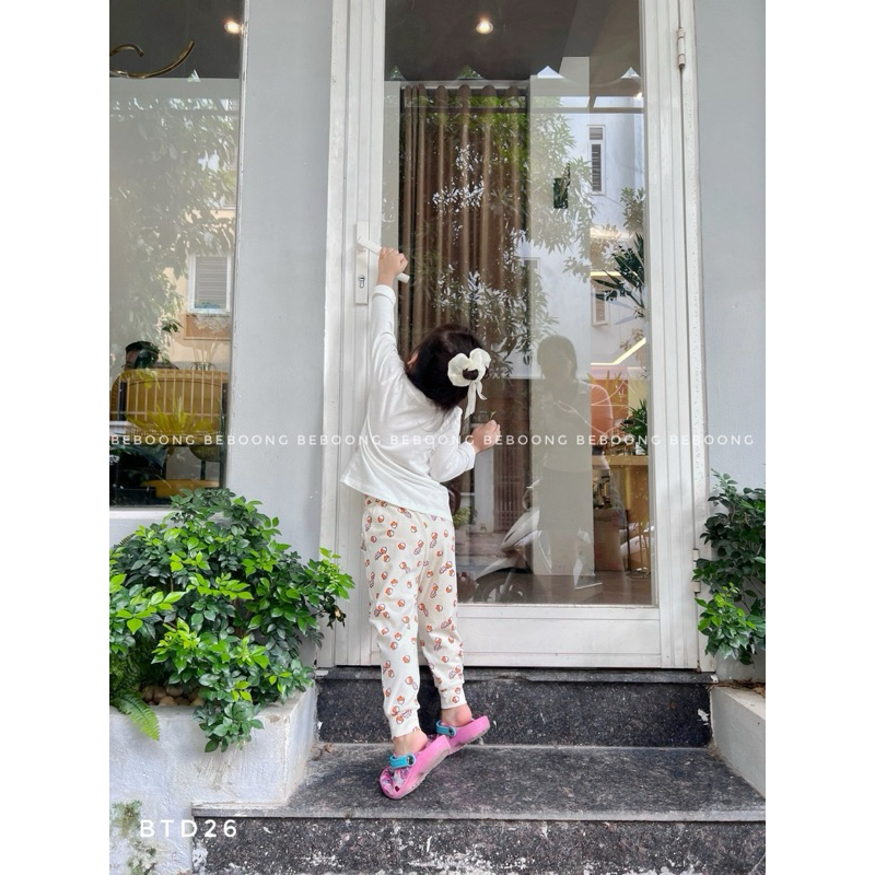 Bộ đồ dài cho bé trai bé gái hãng beboong