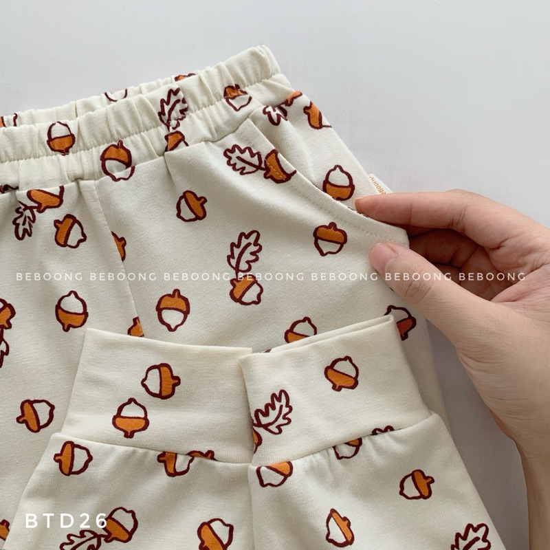 Bộ đồ dài cho bé trai bé gái hãng beboong