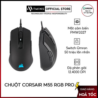 Chuột corsair m55 rgb pro - hàng chính hãng