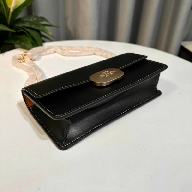 Túi xách C0ACH - Eliza Flap Crossbody CR529 ✨thanh lịch sang trọng