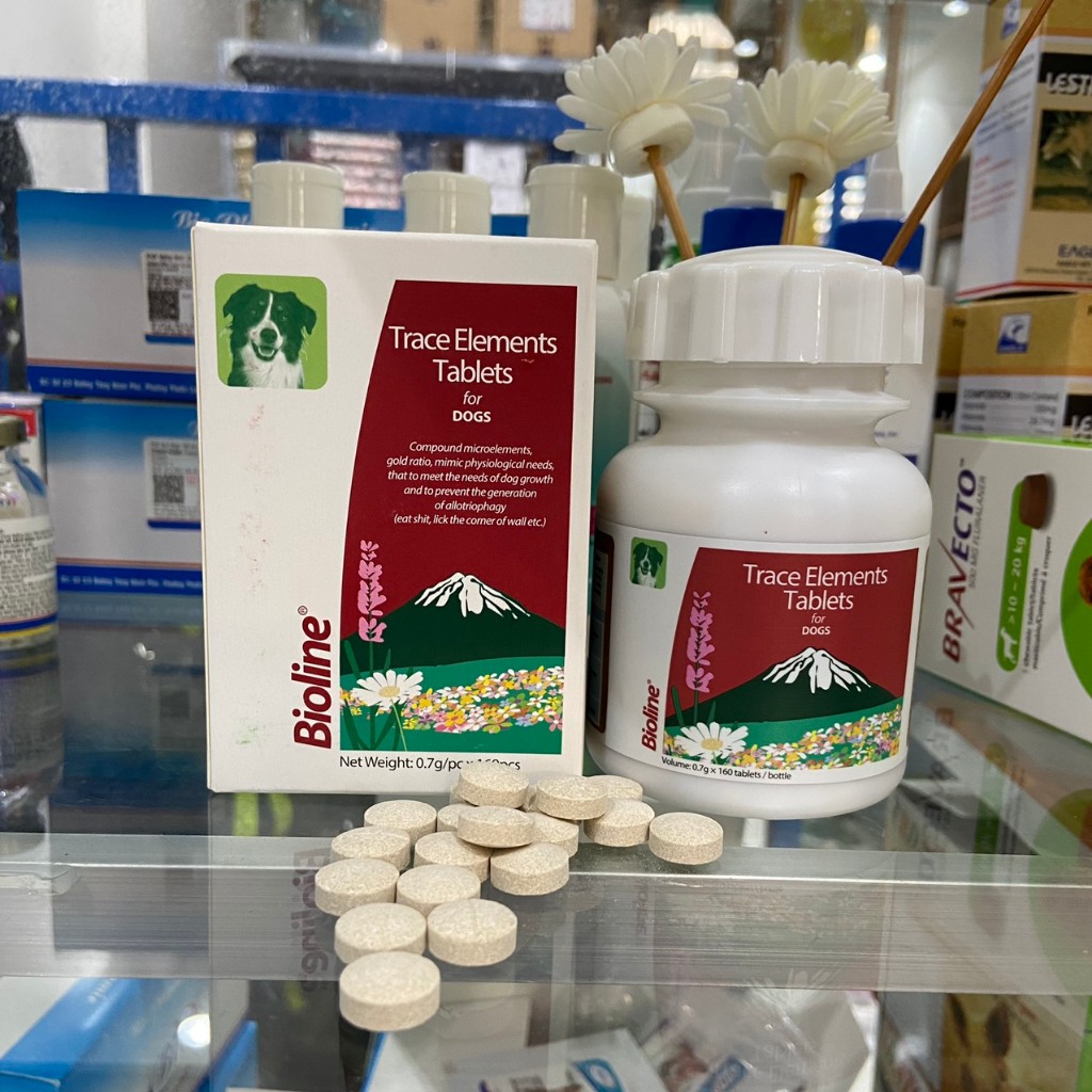Viên Dinh Dưỡng BIOLINE - Khoáng & Vitamin Cho Chó