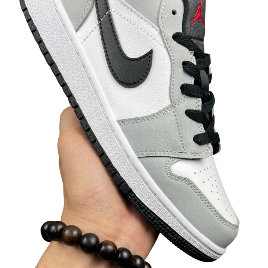 Giày _Jordan 1 Low Light Smoke Grey Chính Hãng -Hàng Chuẩn Từ Cao Cấp-Like.Auth Full Bill Box Hãng Newww