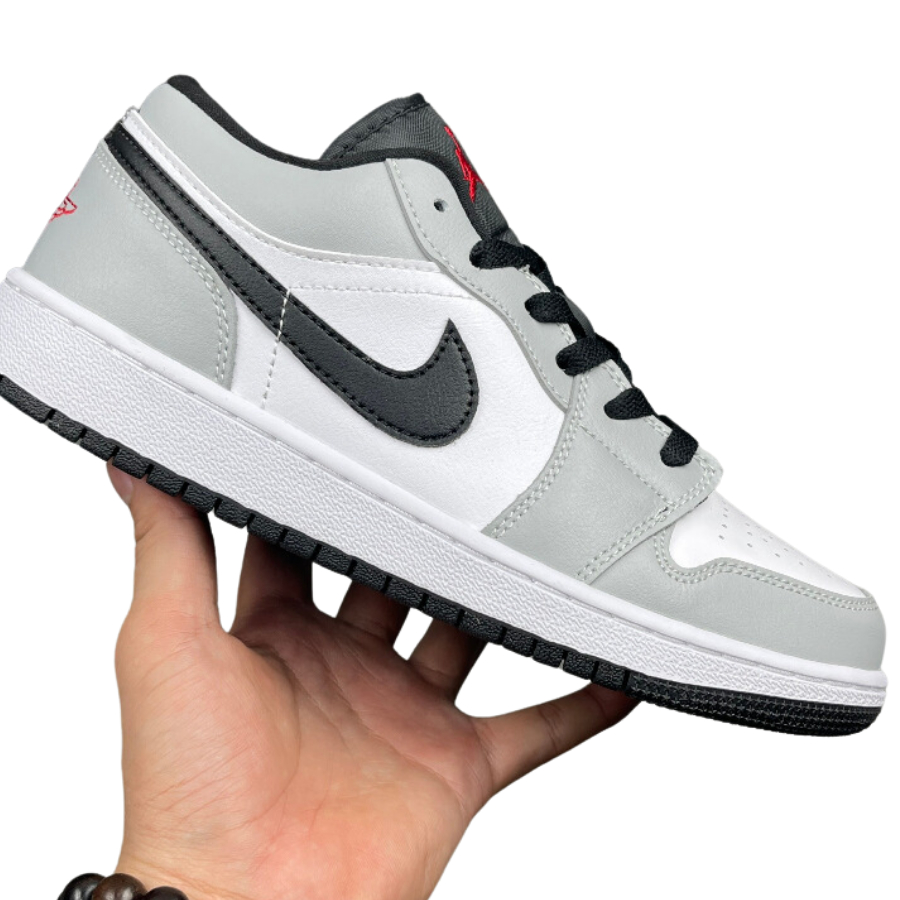 Giày _Jordan 1 Low Light Smoke Grey Chính Hãng -Hàng Chuẩn Từ Cao Cấp-Like.Auth Full Bill Box Hãng Newww