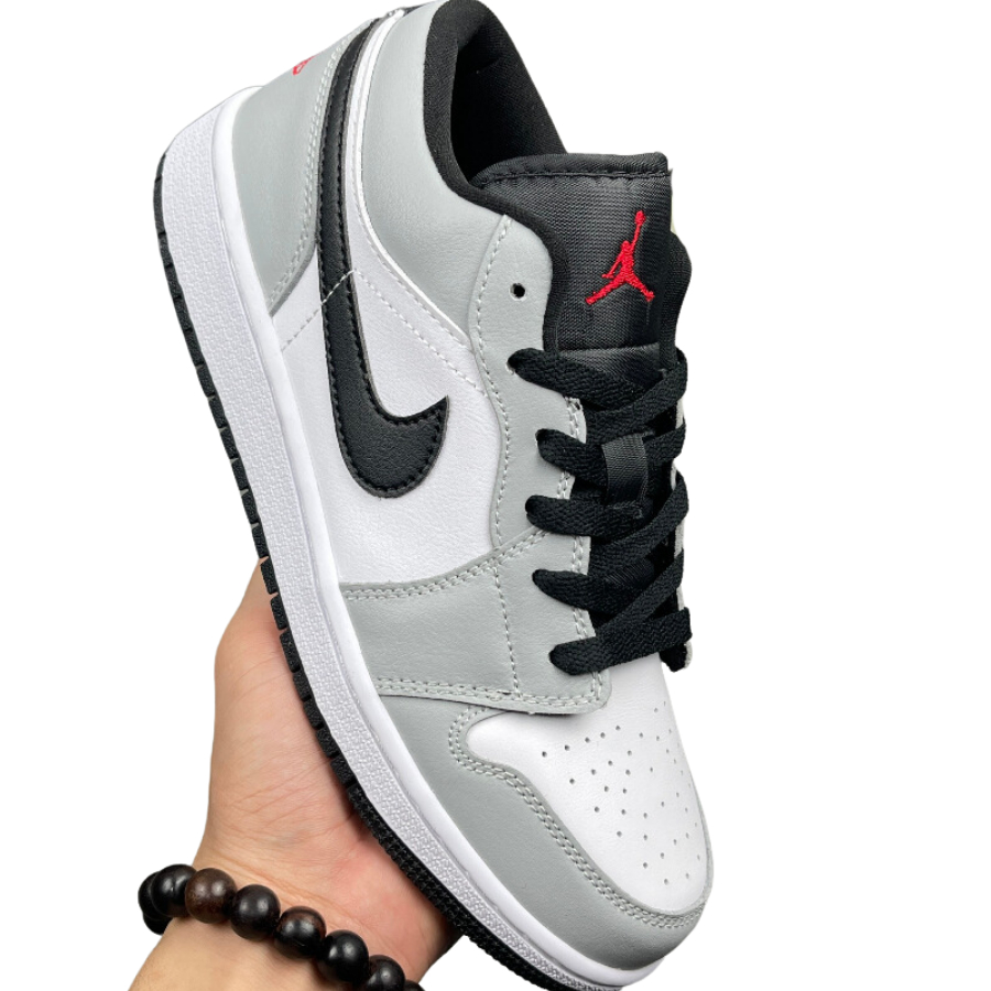 Giày _Jordan 1 Low Light Smoke Grey Chính Hãng -Hàng Chuẩn Từ Cao Cấp-Like.Auth Full Bill Box Hãng Newww
