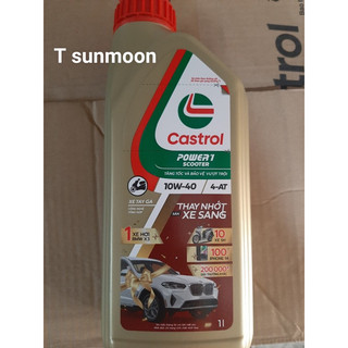 Dầu nhớt tay ga castrol power-1 scooter 10w40 800ml