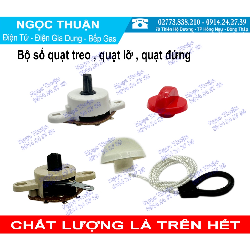Bộ Số Quạt Treo