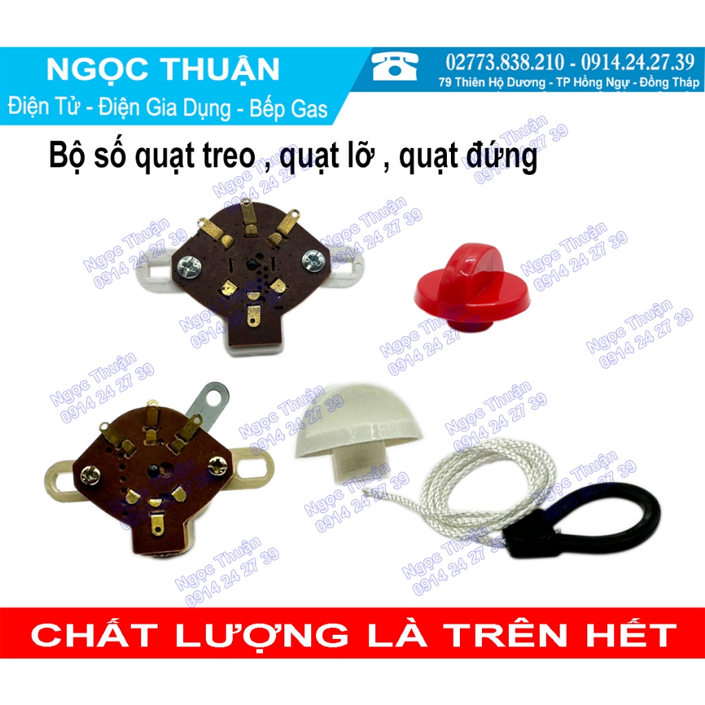 Bộ Số Quạt Treo