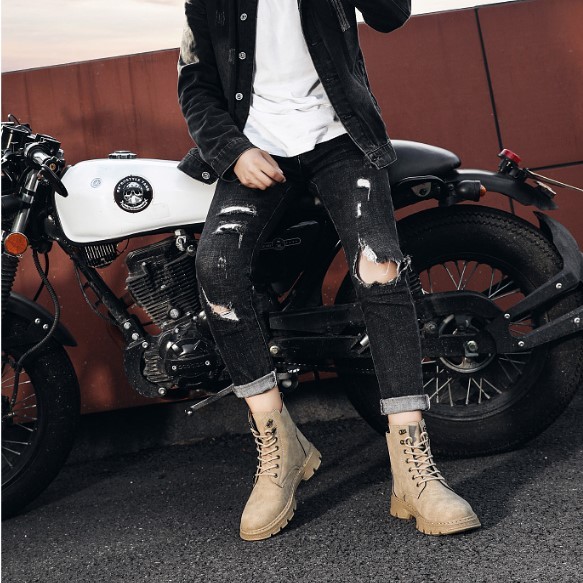 Giày Boot Nam ACOOP Khóa Kéo GN346 - GN347 - GN424