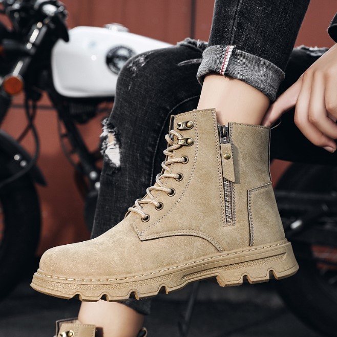 Giày Boot Nam ACOOP Khóa Kéo GN346 - GN347 - GN424