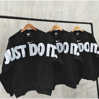 Áo Sweater N!ke Just Do it chữ hồng cá tính dễ thương, áo nỉ mùa đông dày dặn cao cấp hàn quốc