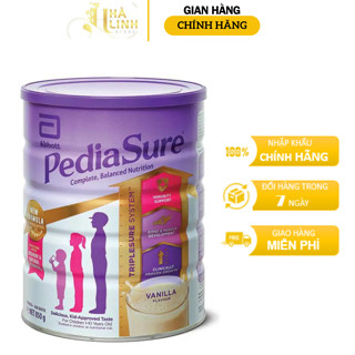 Sữa bột pediasure vani 850g nội địa Úc bổ sung dinh dưỡng cho trẻ 1-10 tuổi.
