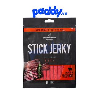 Snack Cho Chó Thịt Bò Que BowWow Stick Jerky