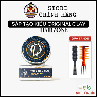 Sáp vuốt tóc Original Clay Hair Zone hàng chính hãng