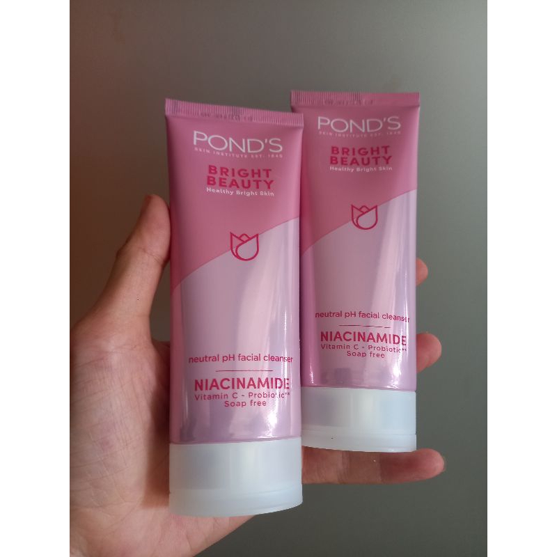 Sữa rửa mặt sáng da Pond's BRIGHT BEAUTY 50G/ Sáng Da sạch sâu 50g