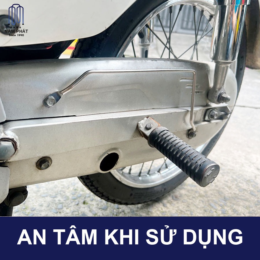 Baga Bảo vệ hộp sên/ hộp xích/ Tem xe Cub 50cc đời mới Nam Phát