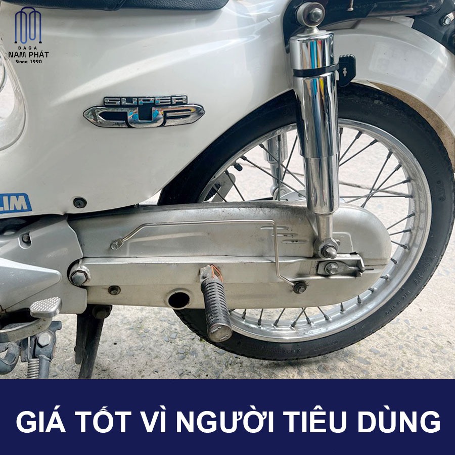 Baga Bảo vệ hộp sên/ hộp xích/ Tem xe Cub 50cc đời mới Nam Phát