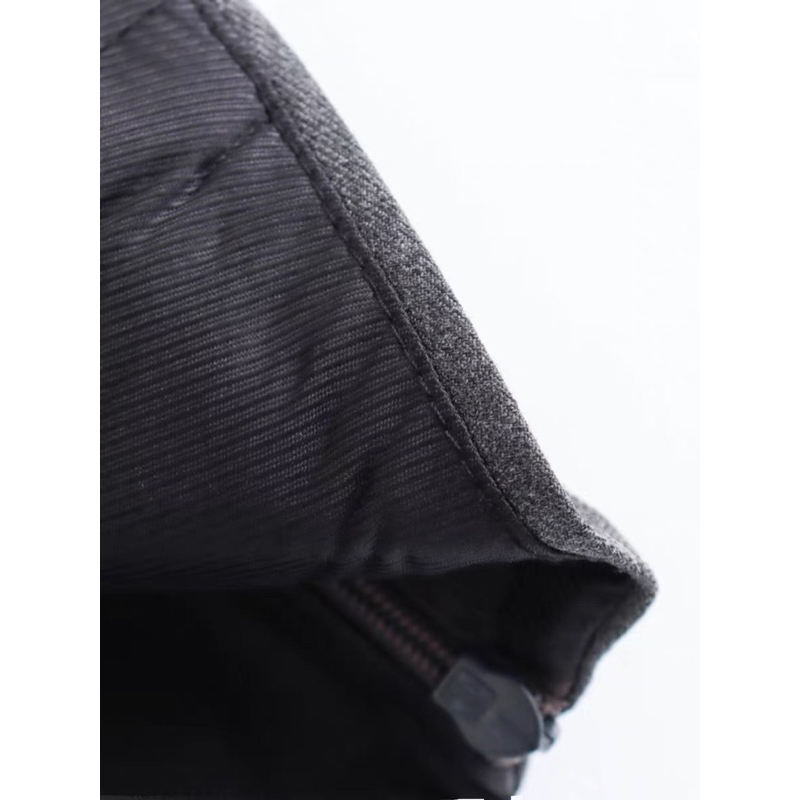 Áo xám cổ yếm phối nơ hàng TQ