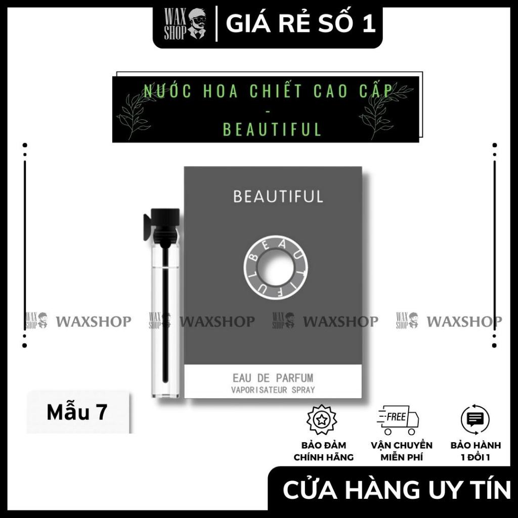 Combo Nước Hoa Mini Nam, Nữ, Unisex - Hàng Chính Hãng - Hương Thơm Lâu Dài - Waxshop - SD1 - SD2 - SD3