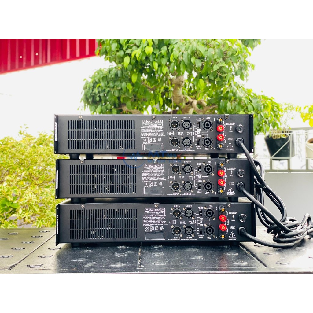 Đẩy Công Suất X4 Đánh Được Cặp Loa Full Bass 25, Công Suất 400W/Kênh Sử Dụng Hát Karaoke, Nghe Nhạc