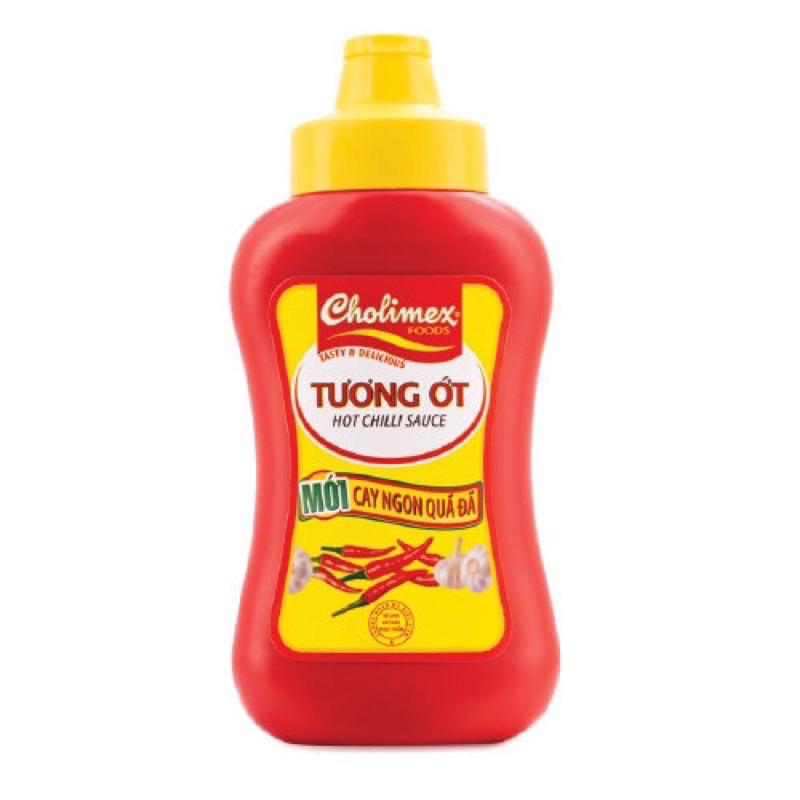Tương ớt /Tương cà /tương đen Cholimex chai 270g