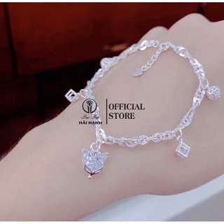 Lắc tay xoắn hồ ly bạc ta HHJ