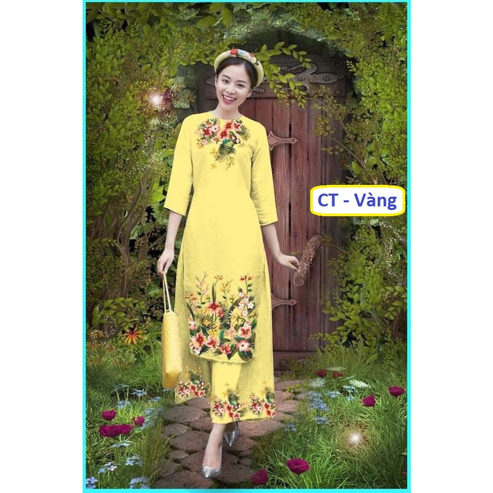 Bộ áo cách tân lụa Hàn cao cấp (nhiều màu)