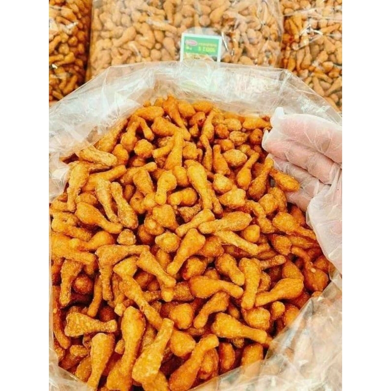 HCM ăn vặt truyền thống-1000g snack Đùi gà phô mai - bim bim đùi gà