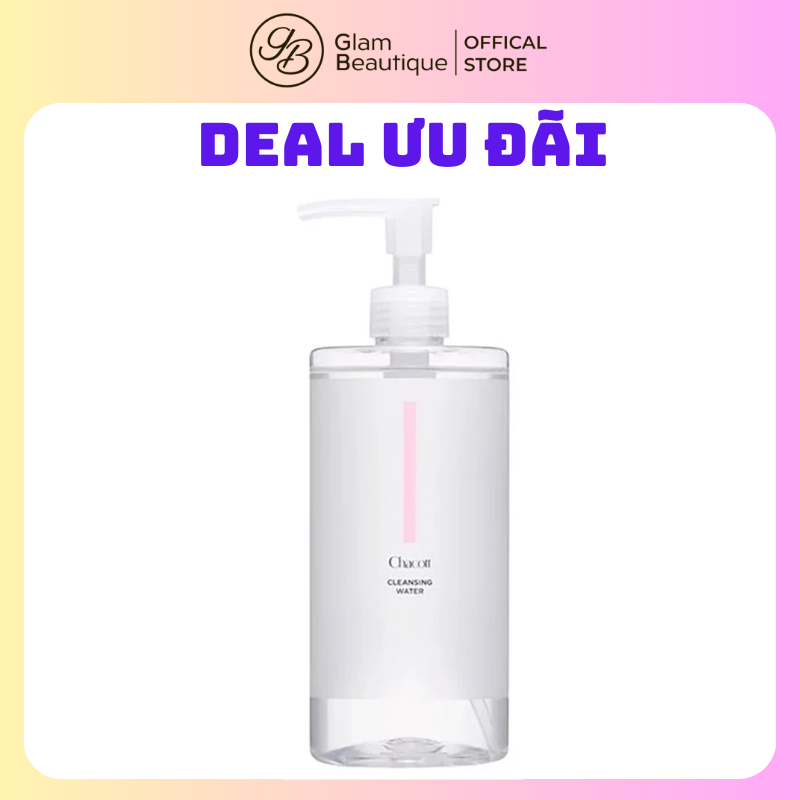 Nước tẩy trang Chacott giúp sạch sâu hiệu quả 500ml/Chai Glam Beautique